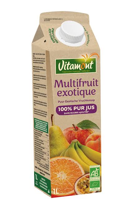 Vitamont Multifruit exotique 100% Pur Jus