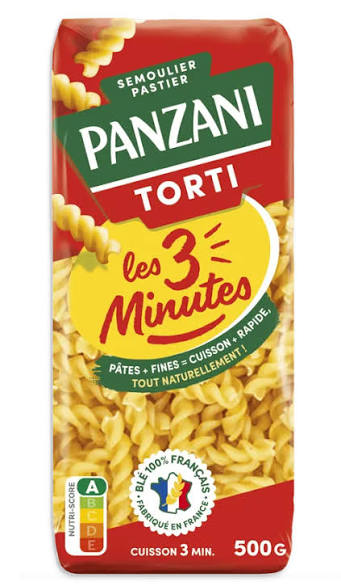 Pâtes Panzani Torti